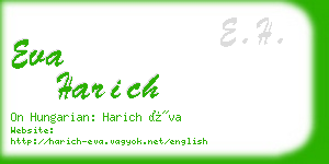 eva harich business card